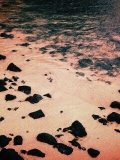 Каменистый берег обои