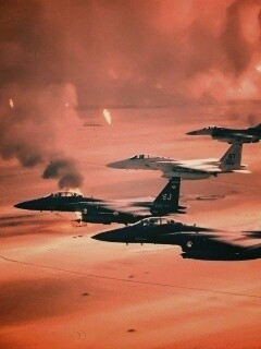 Пустынный шторм обои