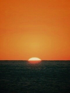 Идеальный закат обои