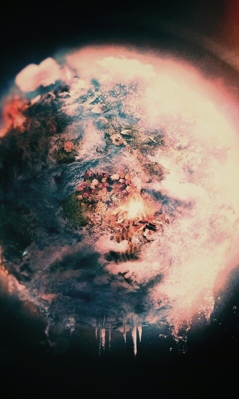 Обледеневшая земля обои