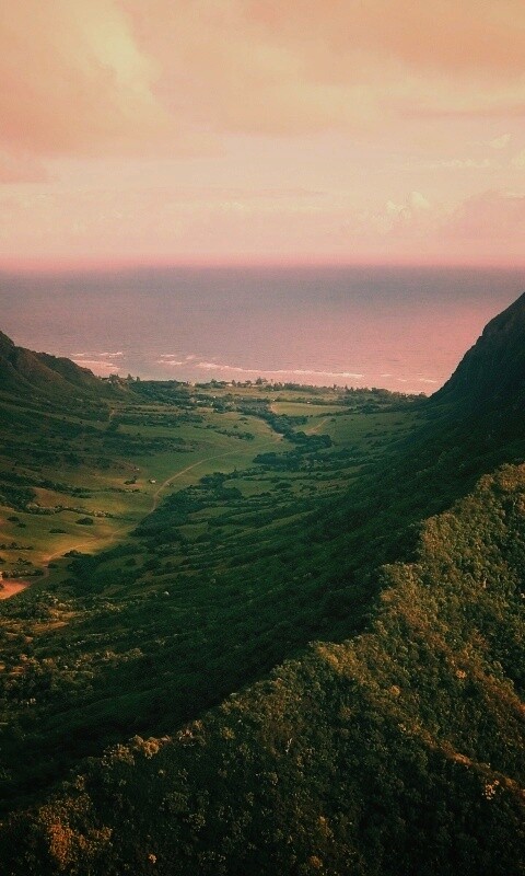 Горный хребет обои