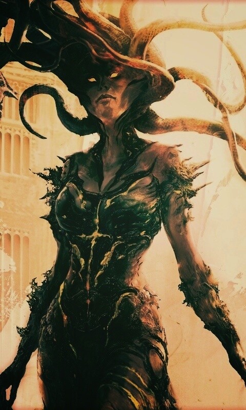 Горгона обои