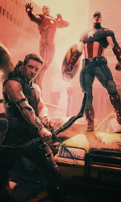 Арт к фильму Мстители обои