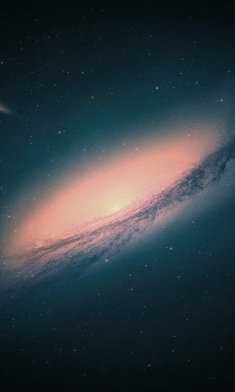 Вид на галактику обои