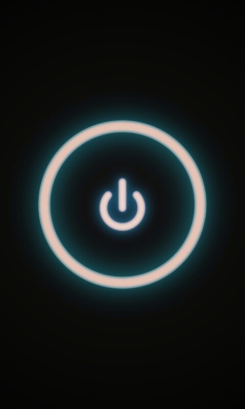 Горящая кнопка запуска обои