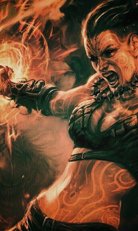 Колдунья обои