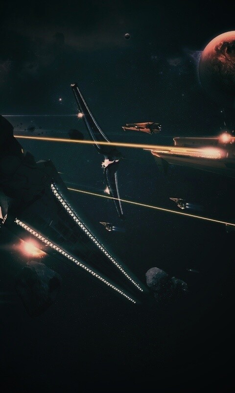 Космическая баталия обои