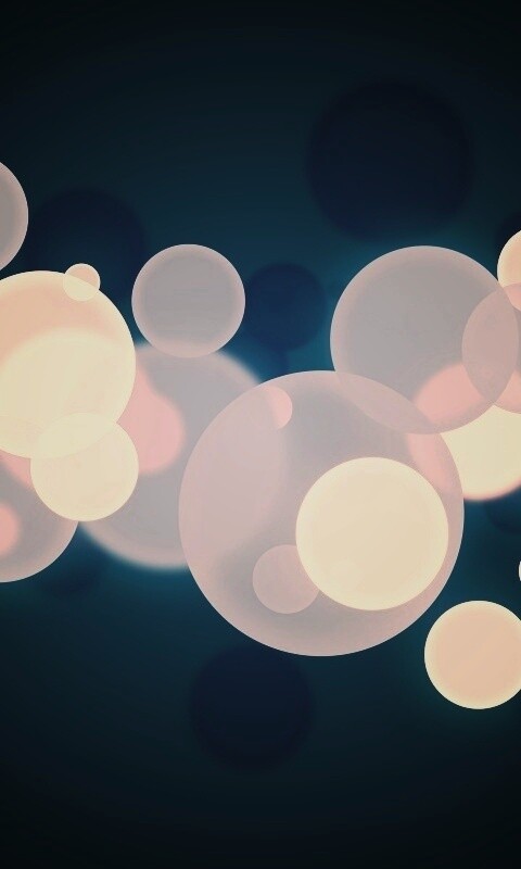 Голубые круги обои