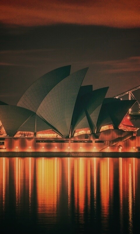 Здание оперы в Сиднее обои