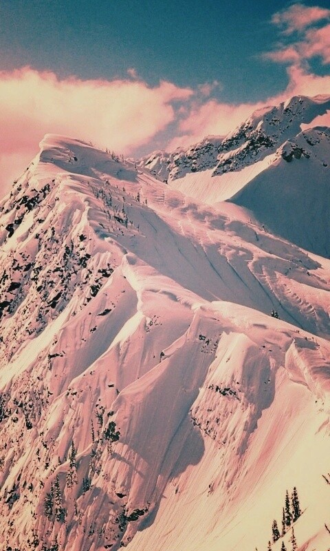 Горная гряда обои