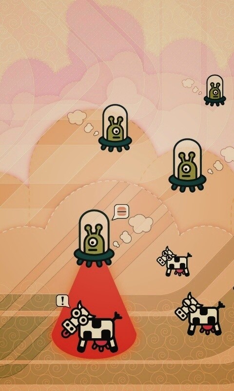 Пришельцы воруют коров обои