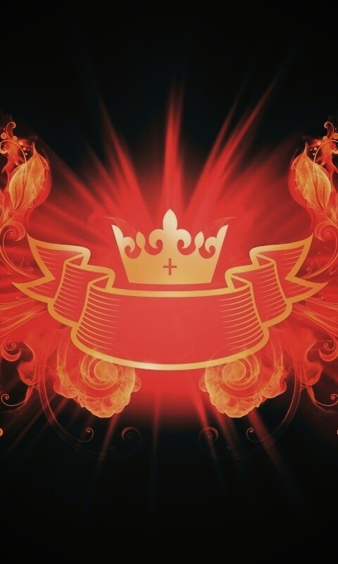 Пламенные цветы обои