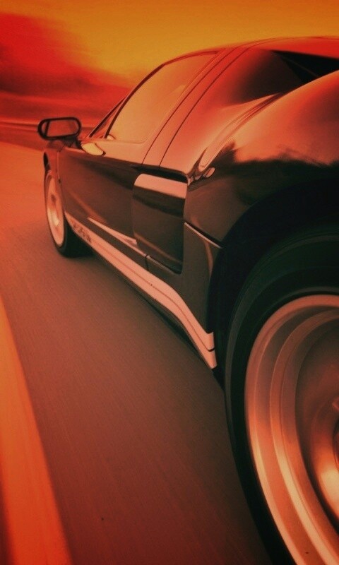 Авто на повороте обои