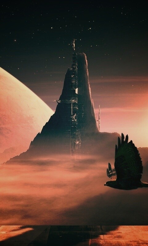 Город на другой планете обои