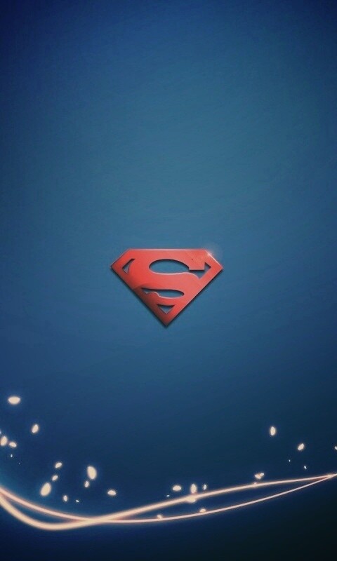 Значек Супермена обои