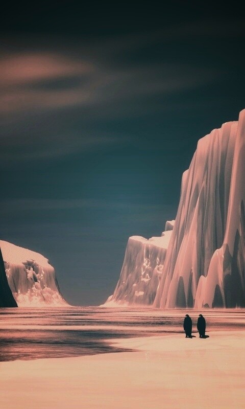 Ледяные горы обои