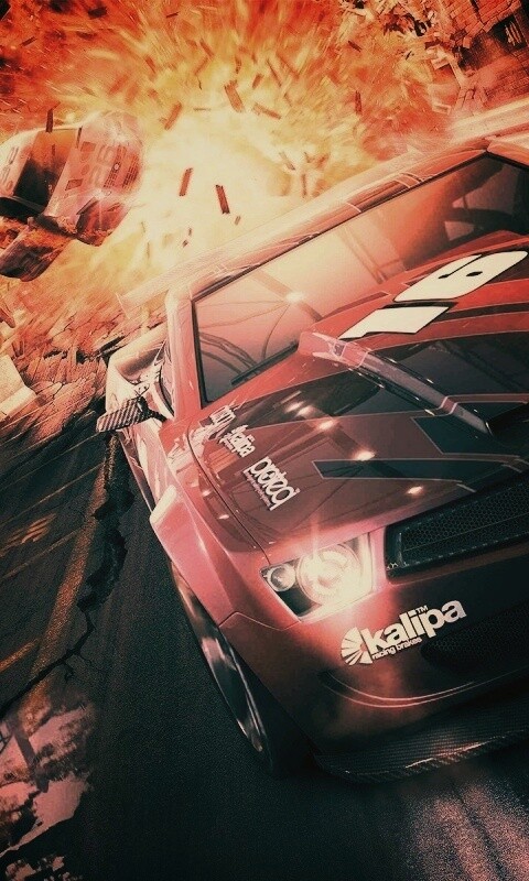 Взрывные гонки обои