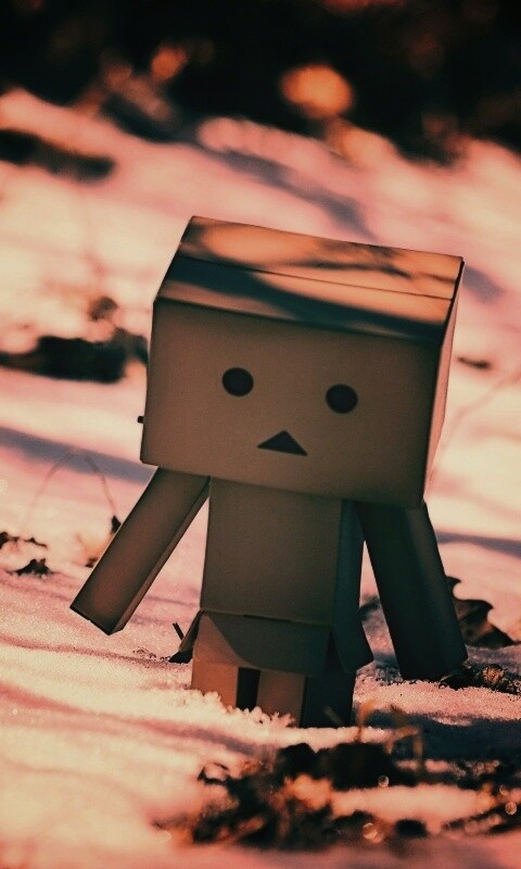 Данбо зиомой обои