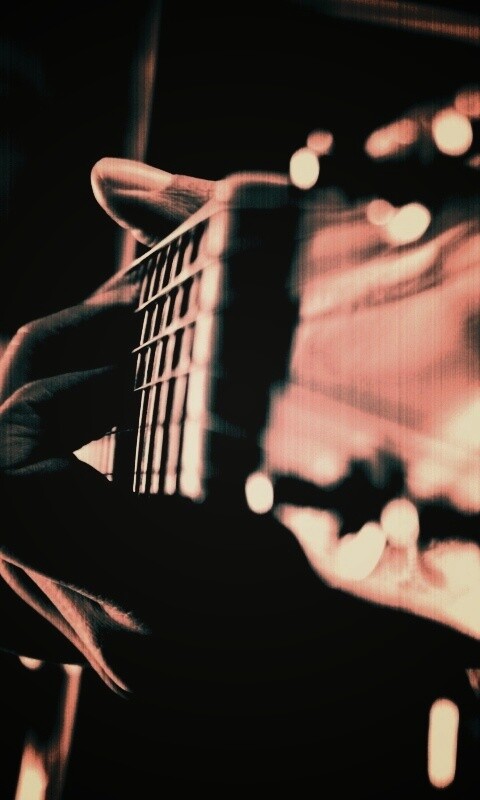 Игра на гитаре обои