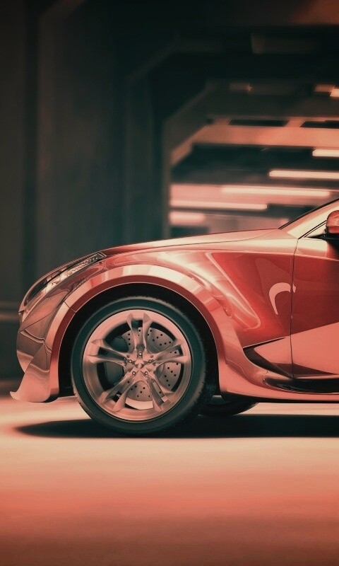 Красный концепт обои