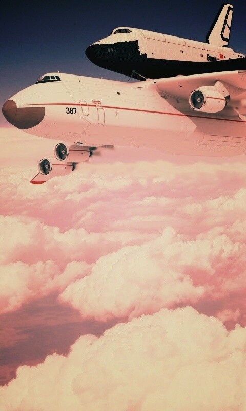 Авиатранспортировка Бурана обои