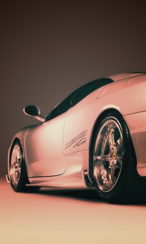 Металлик Феррари обои