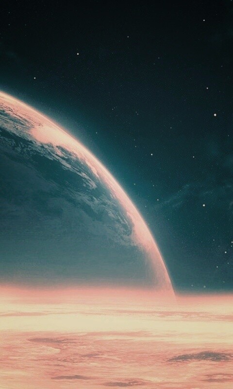 Планета за горизонтом обои