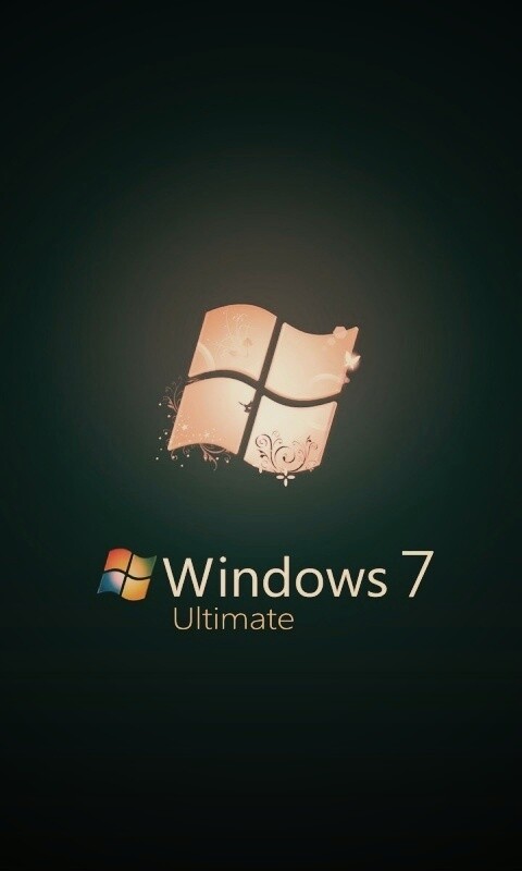 Логотип WIndows 7 Ultimate обои