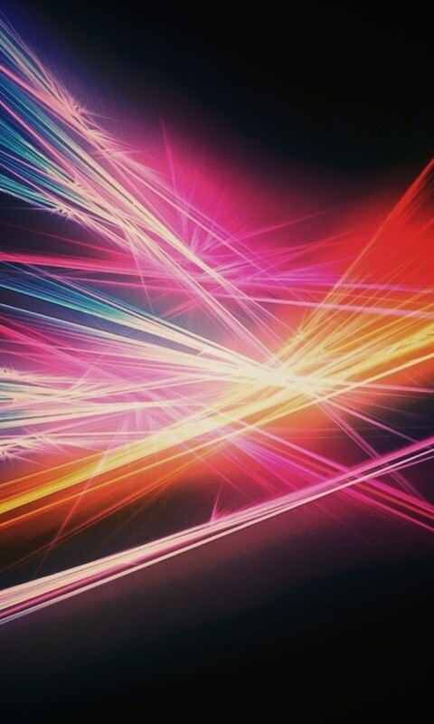 Разноцветные лучи обои