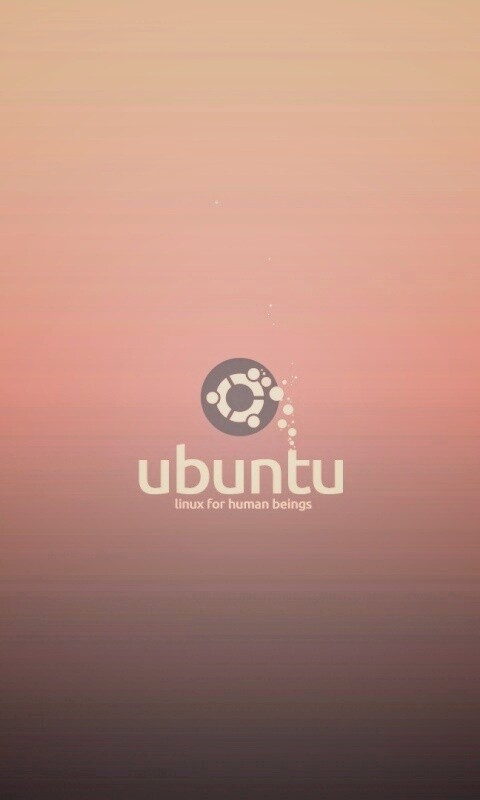 Логотип Ubuntu обои