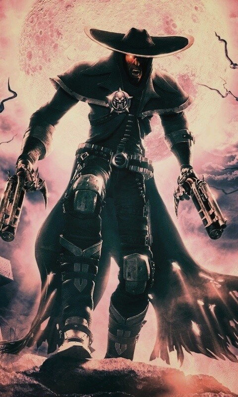 Мертвец с пистолетами обои