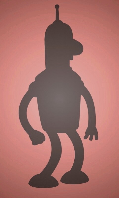 Силуэт Бендера обои