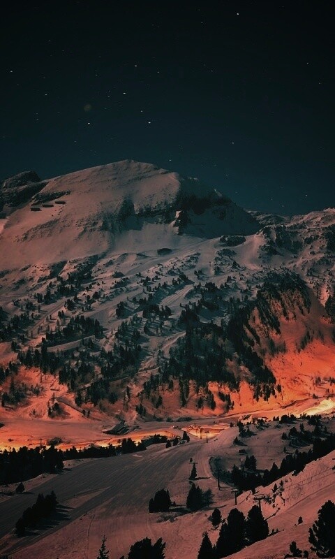 Горнолыжный курорт обои