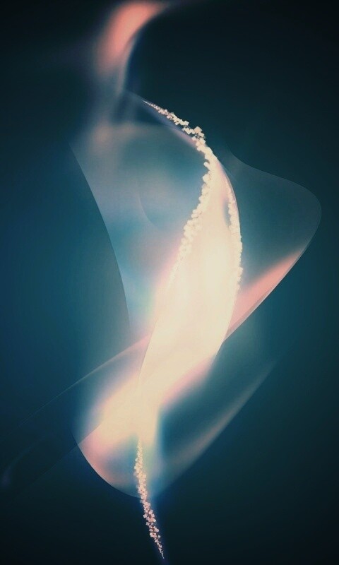 Светящаяся вертикальная волна обои