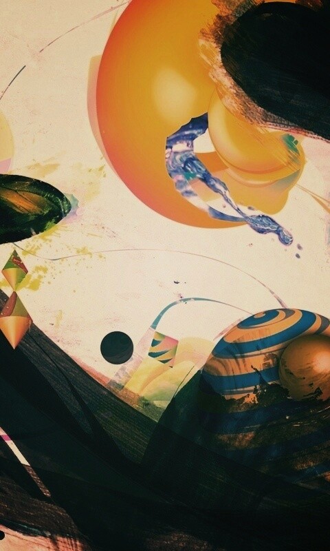 Абстракция из игрушек обои