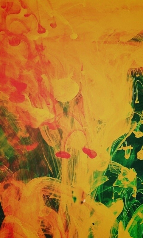 Краска растворяется в воде обои