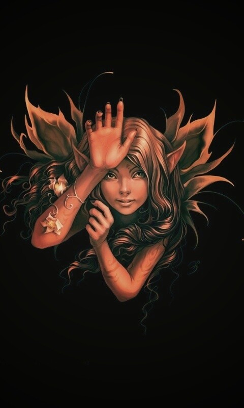 Лесная фея обои