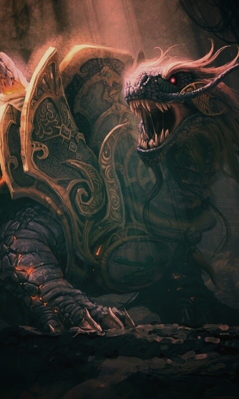 Драон-черепаха обои