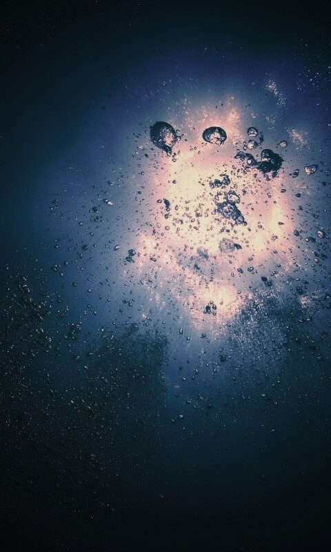 Всплывающие пузыри обои