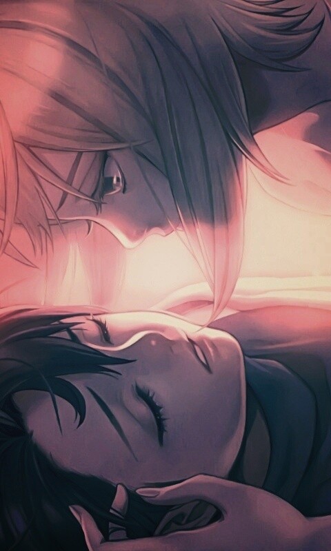 За секунду до поцелуя обои