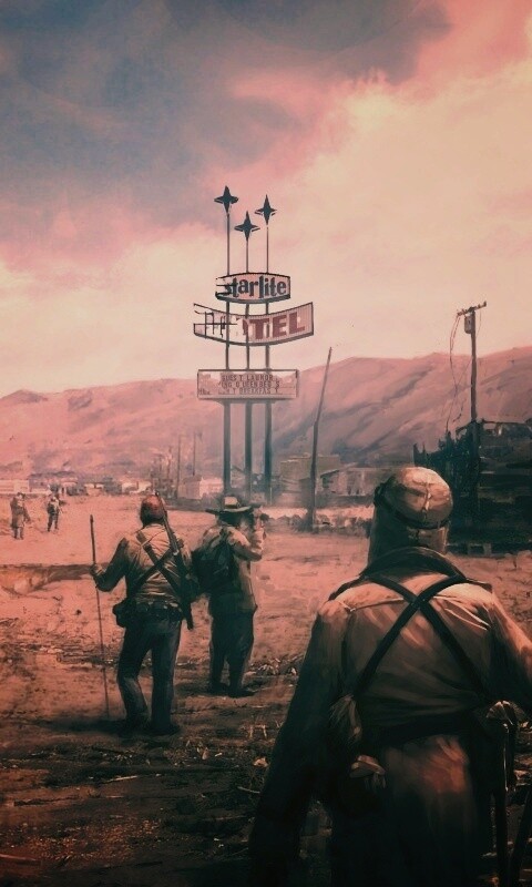 Постапокалиптический вид обои