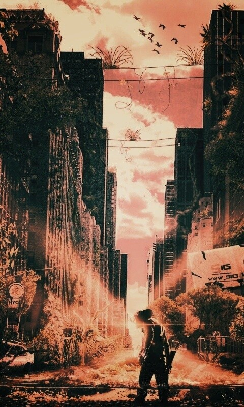 Постапокалиптический мир обои