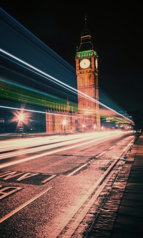 Ночной лондон обои