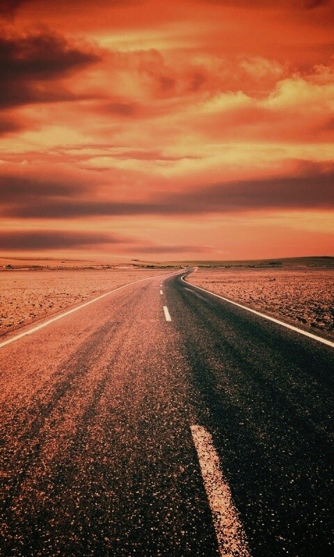 Дорого к горизонту обои