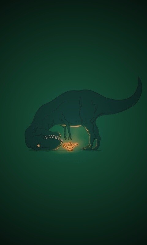 Сложная жизнь тираннозавра обои