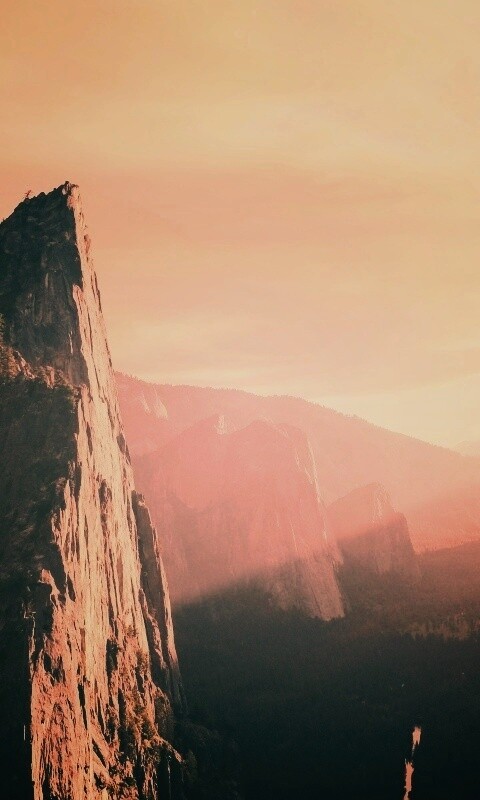 Горный пейзаж обои