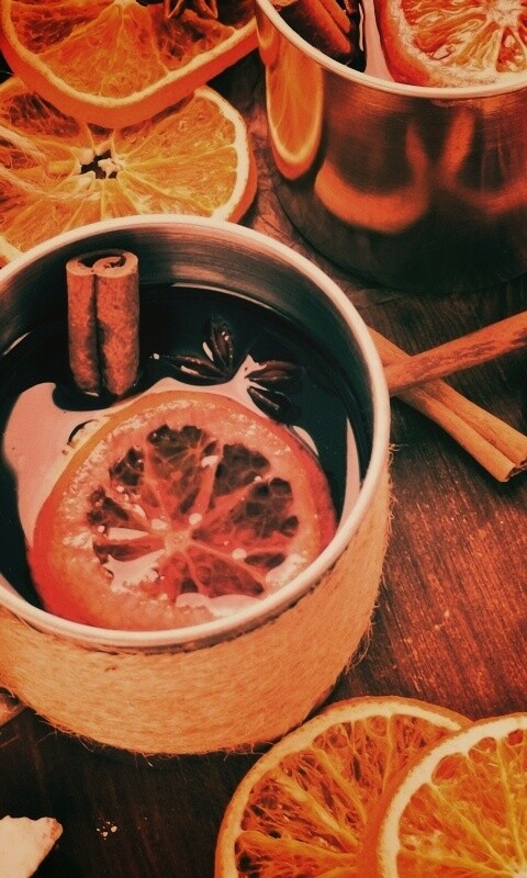 Уютный глинтвейн обои