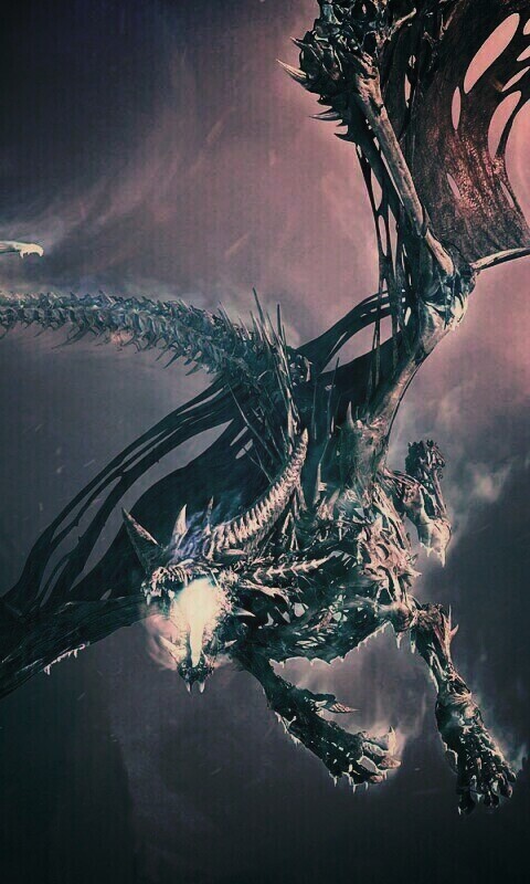 Ледяной дракон обои