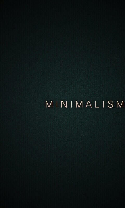 Минимализм обои