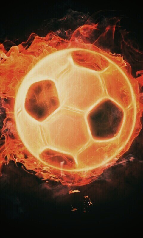 Огненный мяч обои